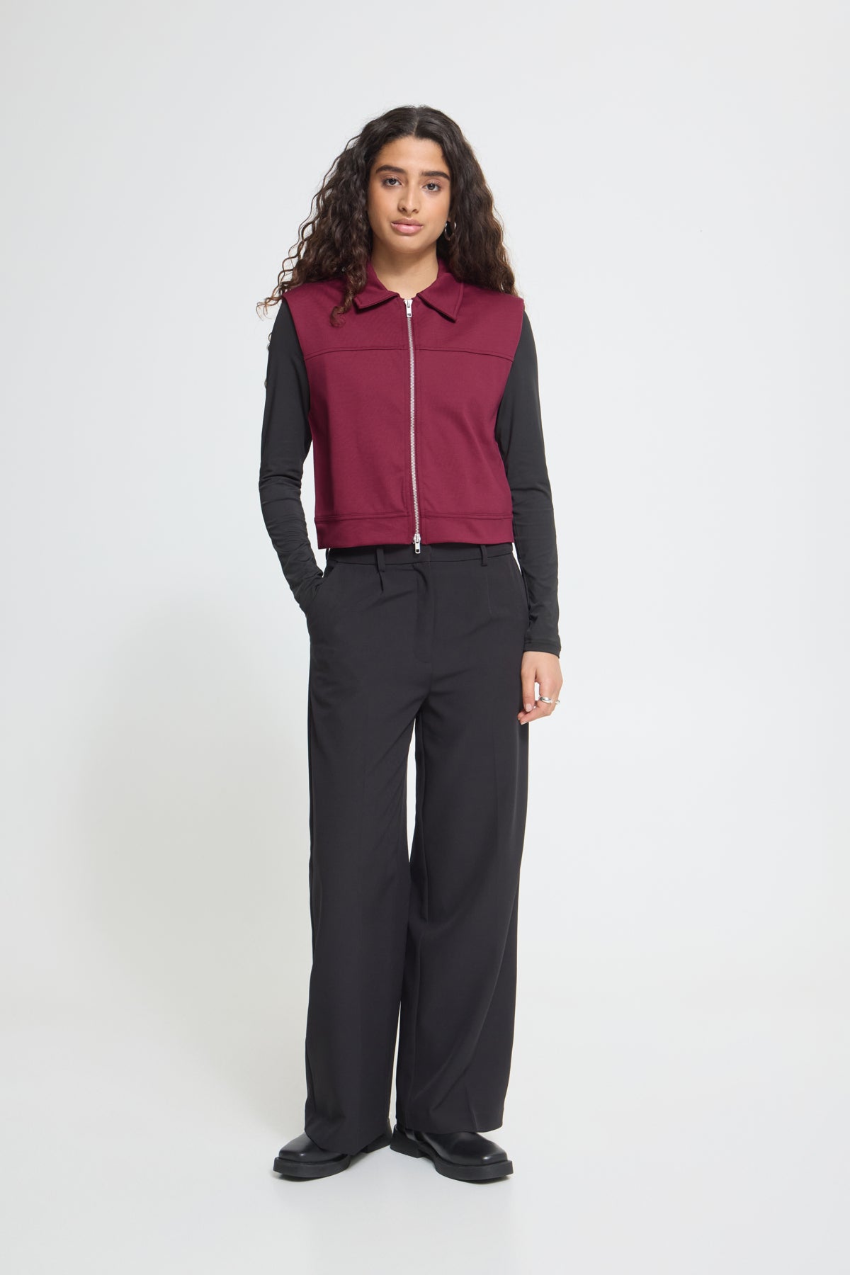 IhKate Waistcoat in Rhododendron