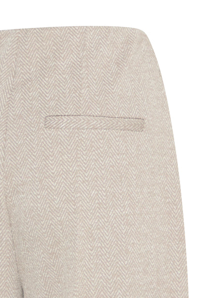 IhKate Jacquard Cropped Wide Pants