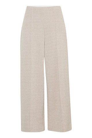 IhKate Jacquard Cropped Wide Pants