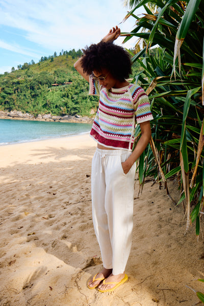 IhLinno Cropped Trousers