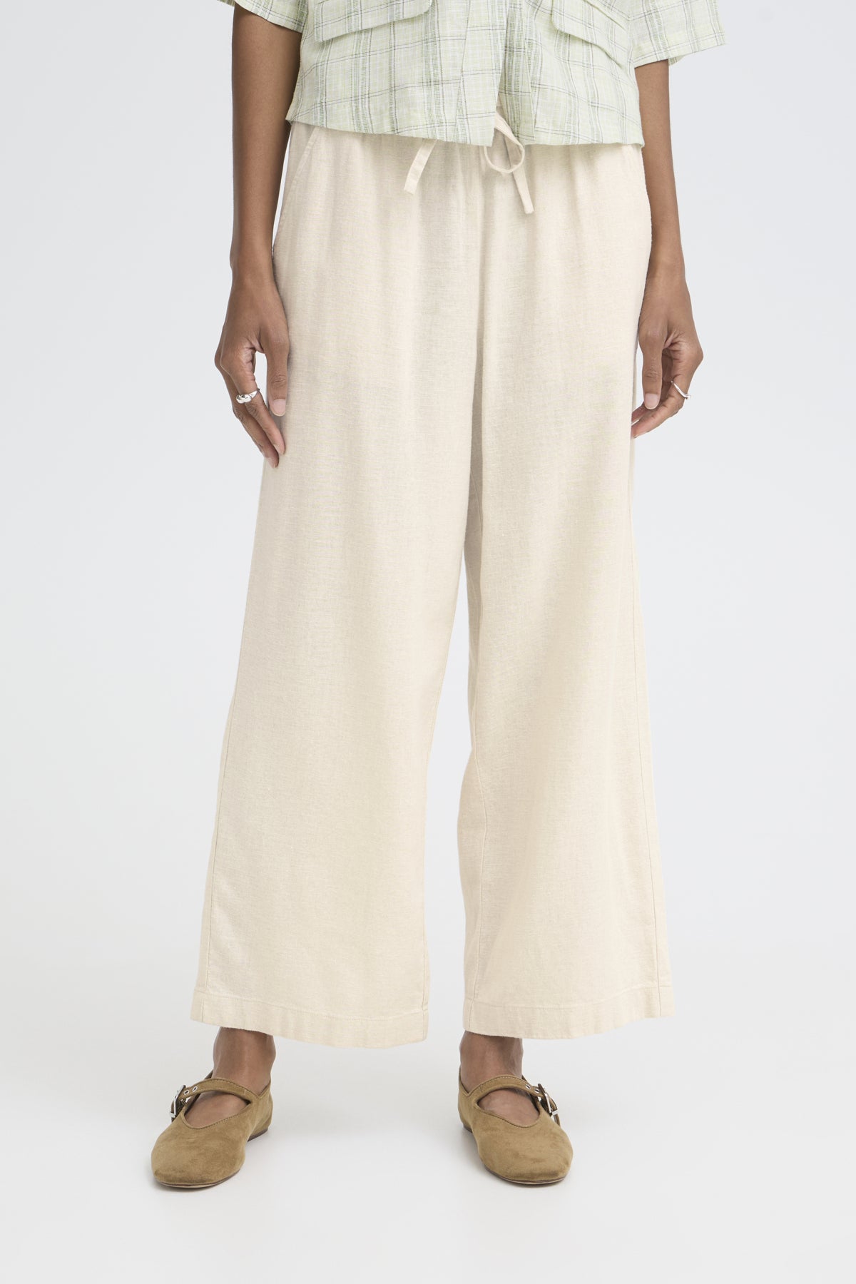 IhLinno Cropped Trousers