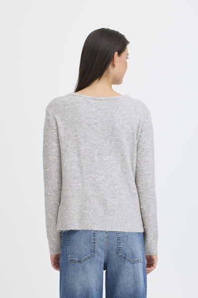 IhMacon long sleeve Pullover in Grey
