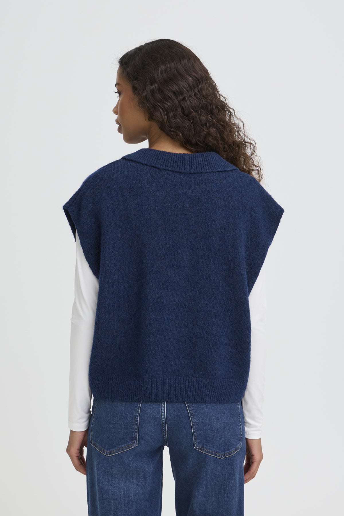 IhPovoke Waistcoat in Blueprint