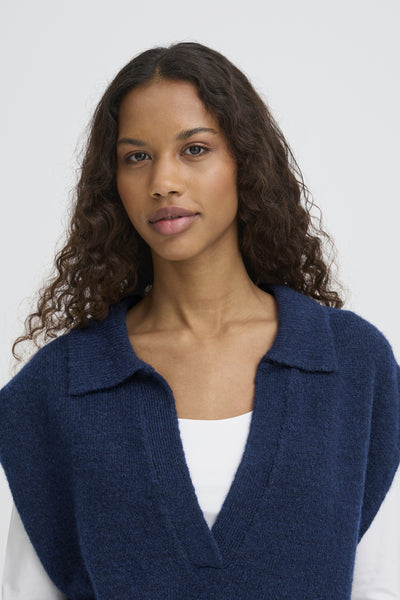 IhPovoke Waistcoat in Blueprint