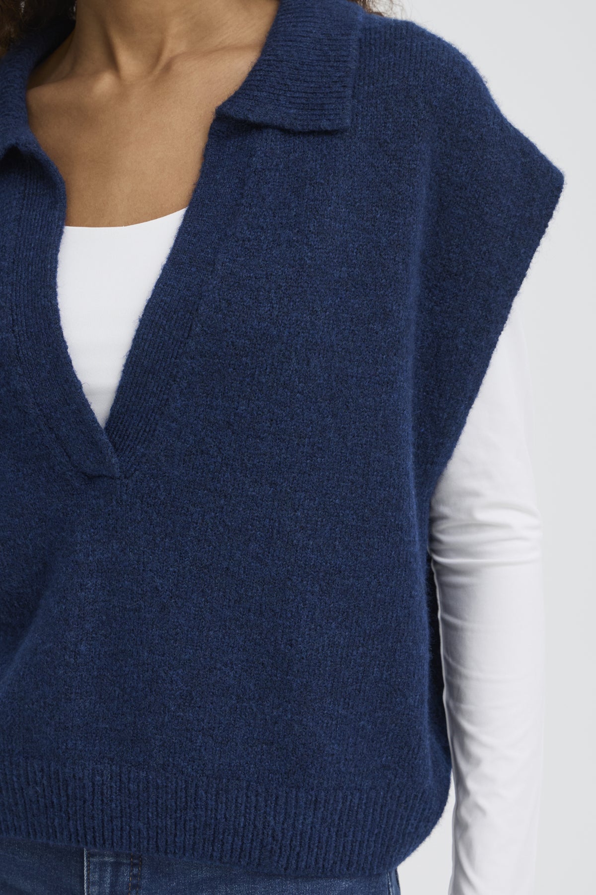 IhPovoke Waistcoat in Blueprint