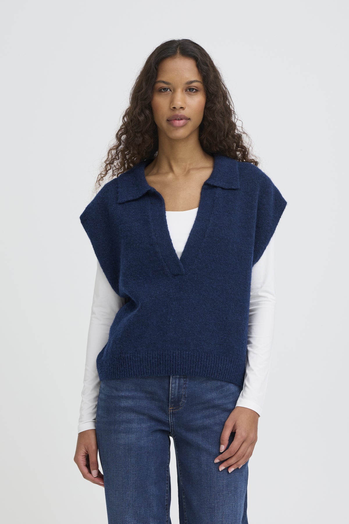 IhPovoke Waistcoat in Blueprint