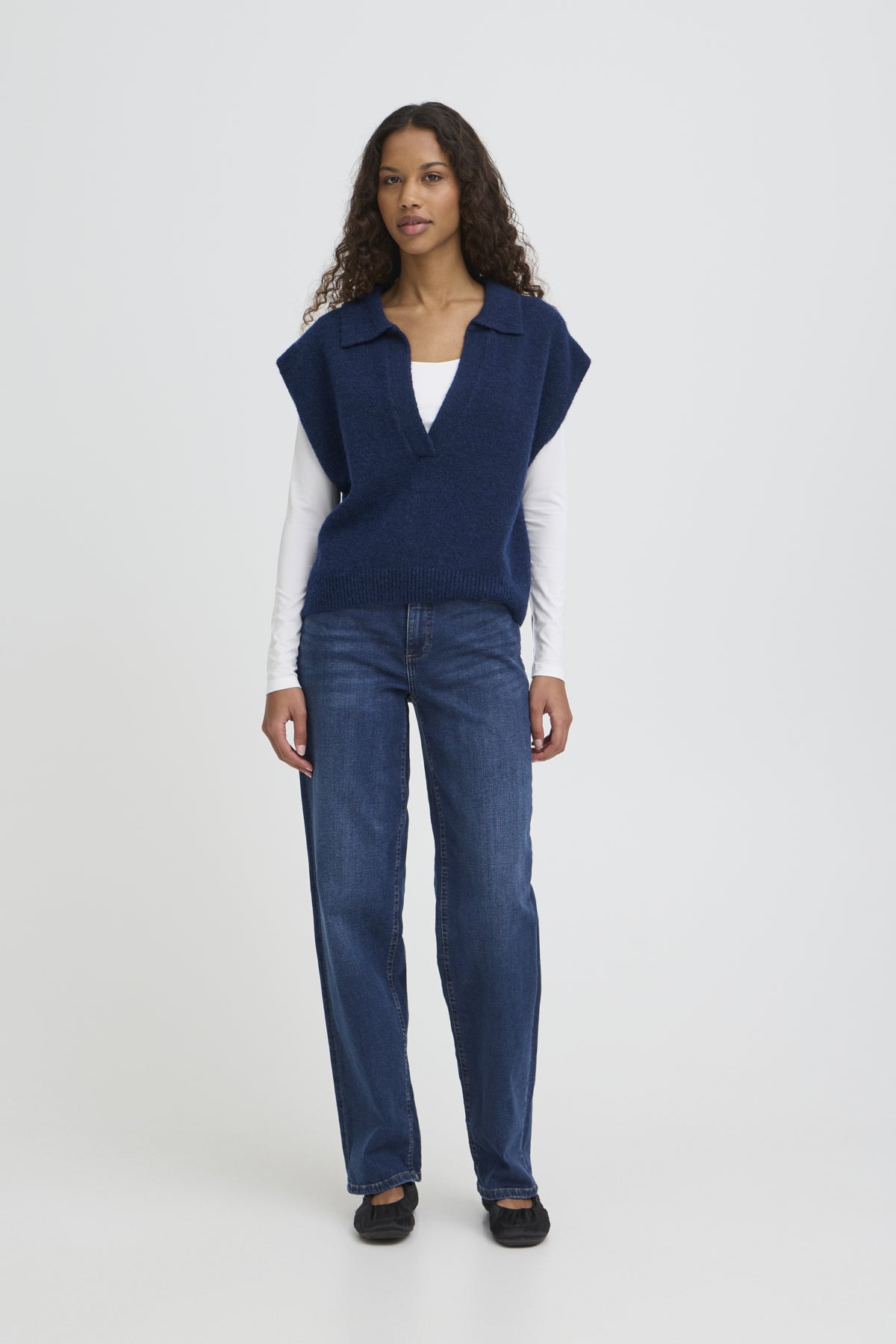 IhPovoke Waistcoat in Blueprint