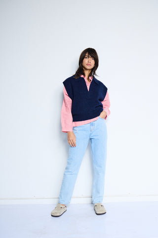 IhPovoke Waistcoat in Blueprint