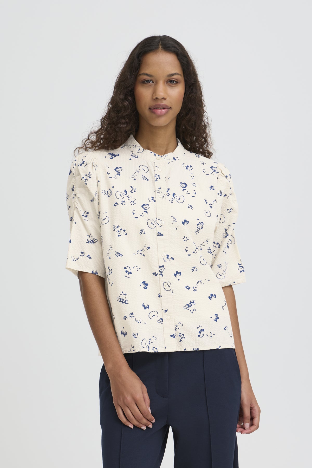 IhQwina Shirt in Blueprint