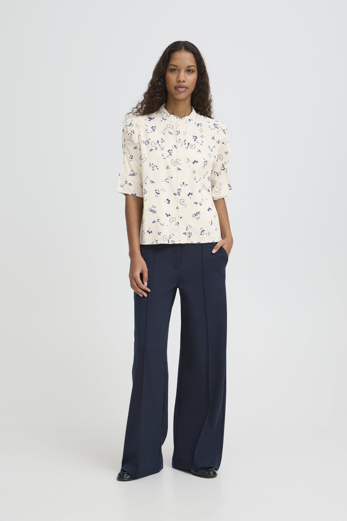 IhQwina Shirt in Blueprint