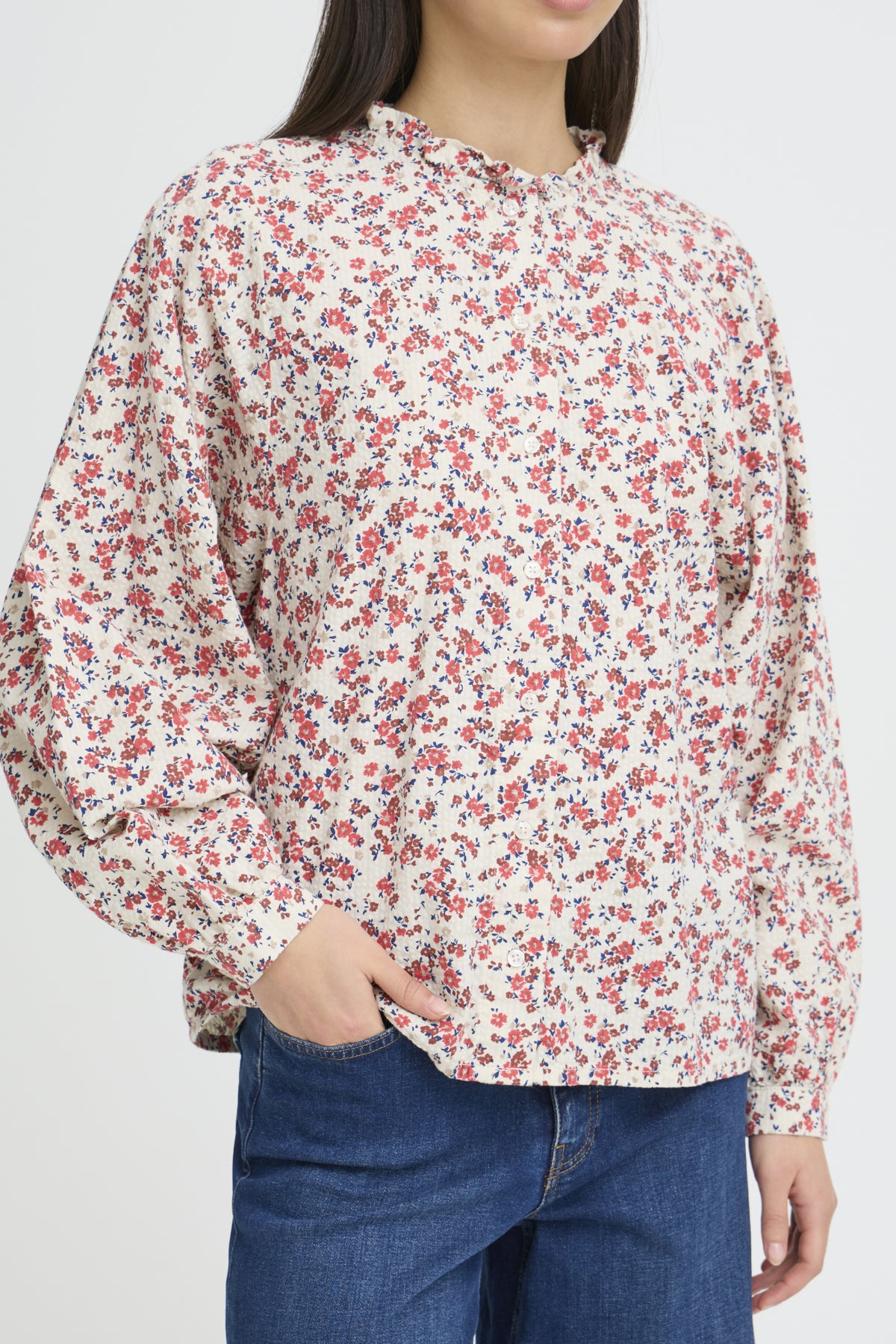 IhQwina Shirt in Teaberry