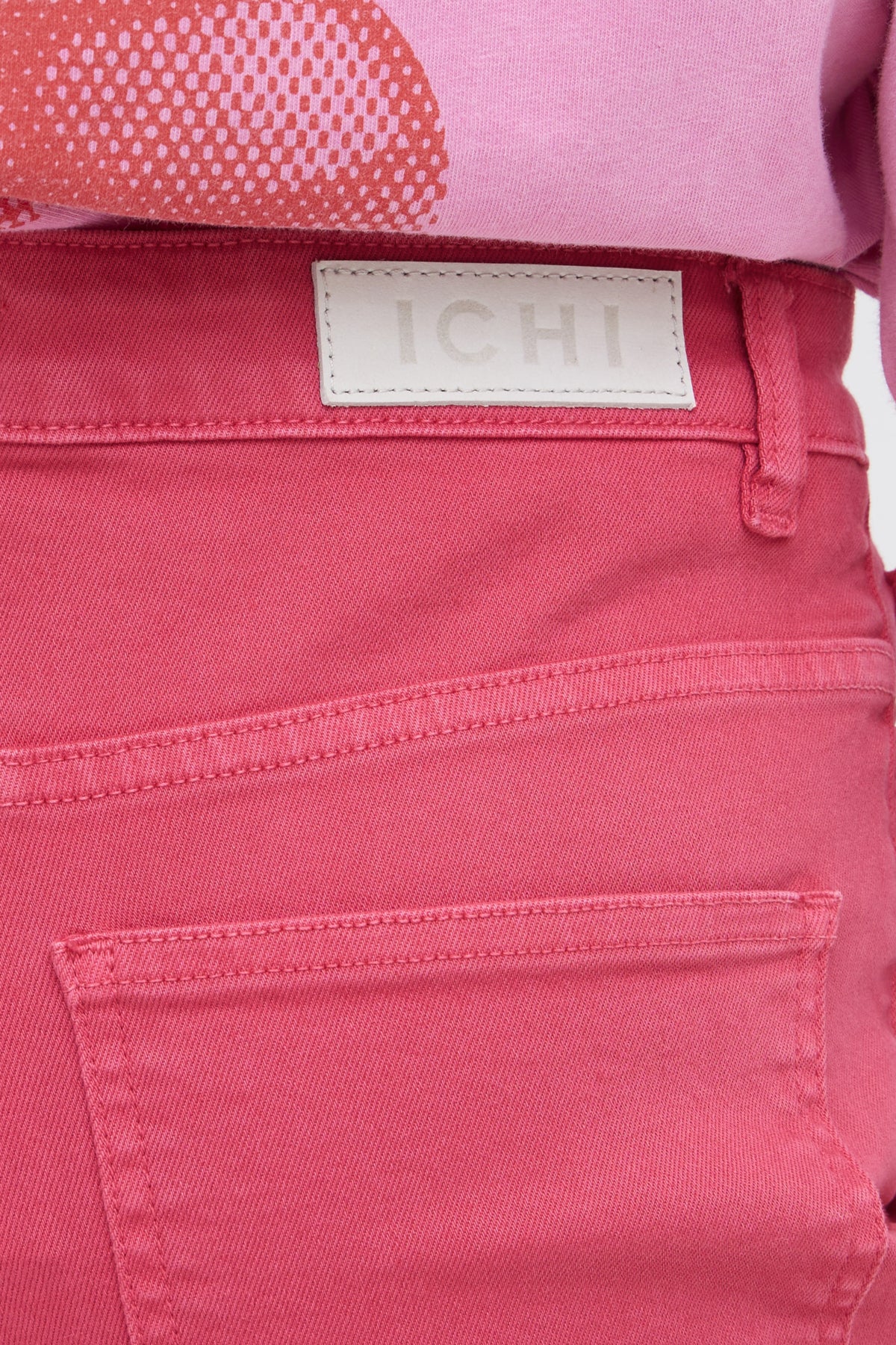 IhZiggy Raven Jeans in Azalea Pink