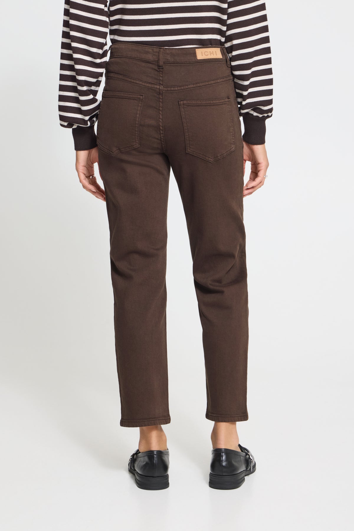 IhZiggy Raven Jeans in Coffee Bean