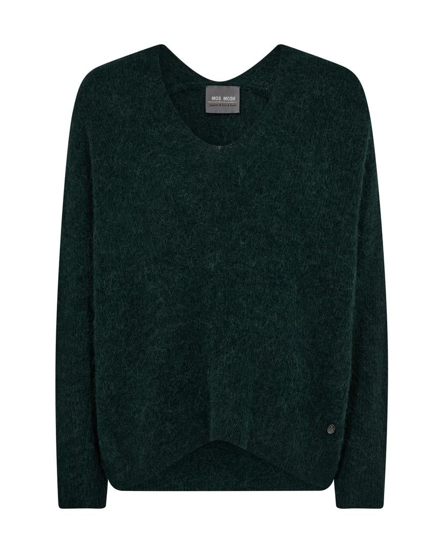 MMThora V-Neck Knit in skyway