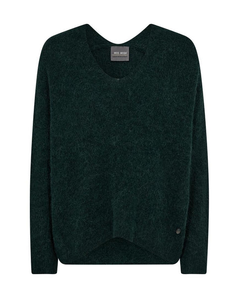 MMThora V-Neck Knit in skyway