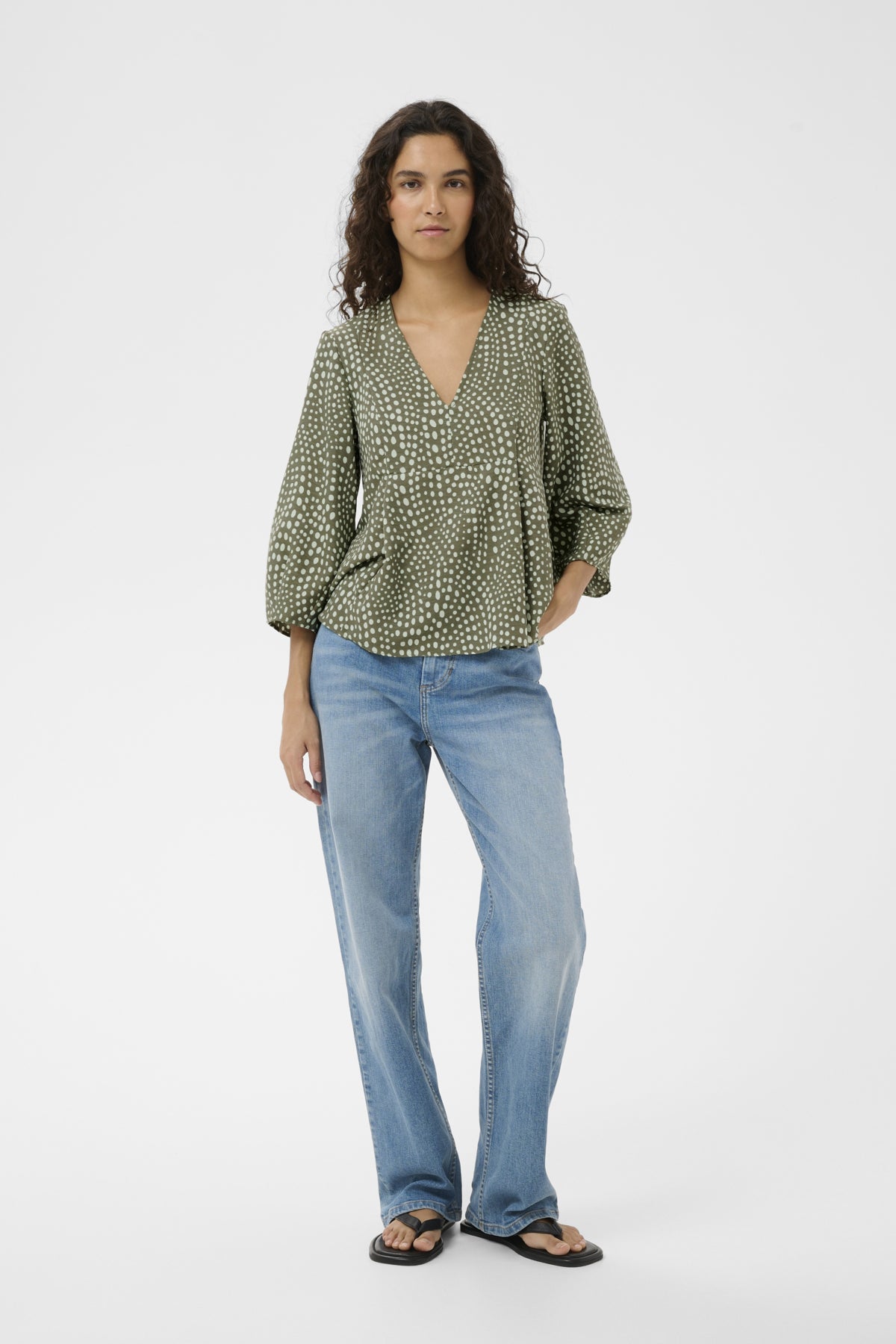 LibertyIW V-neck Blouse
