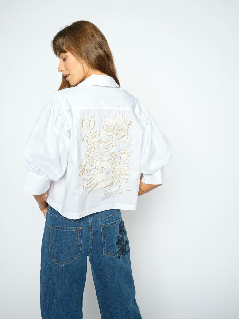 MMAdjao Bernat Embroidered Shirt