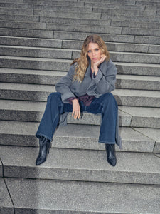 MMDara Hera Jeans in Deep Blue