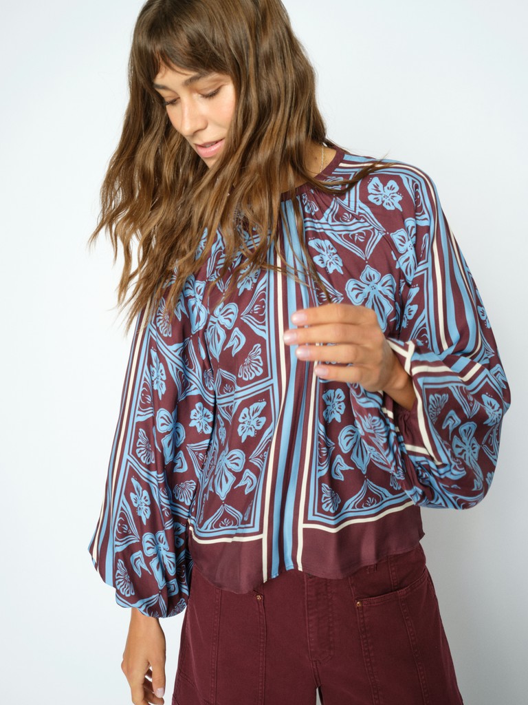 MMMilkey Linocut Blouse
