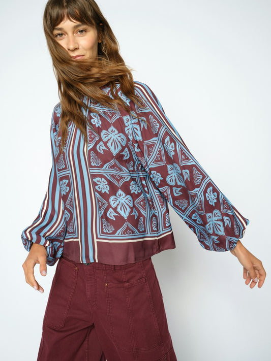 MMMilkey Linocut Blouse