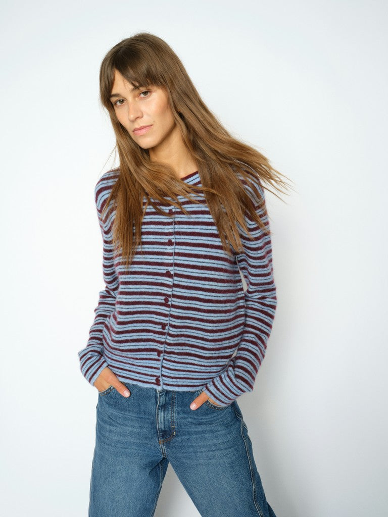 MMMilvi Striped Cardigan