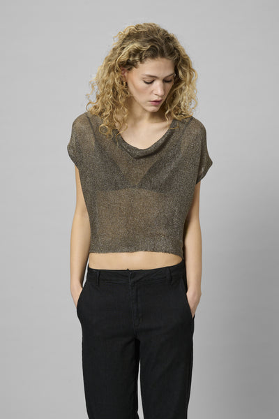 MWOlly Knit Waterfall Top