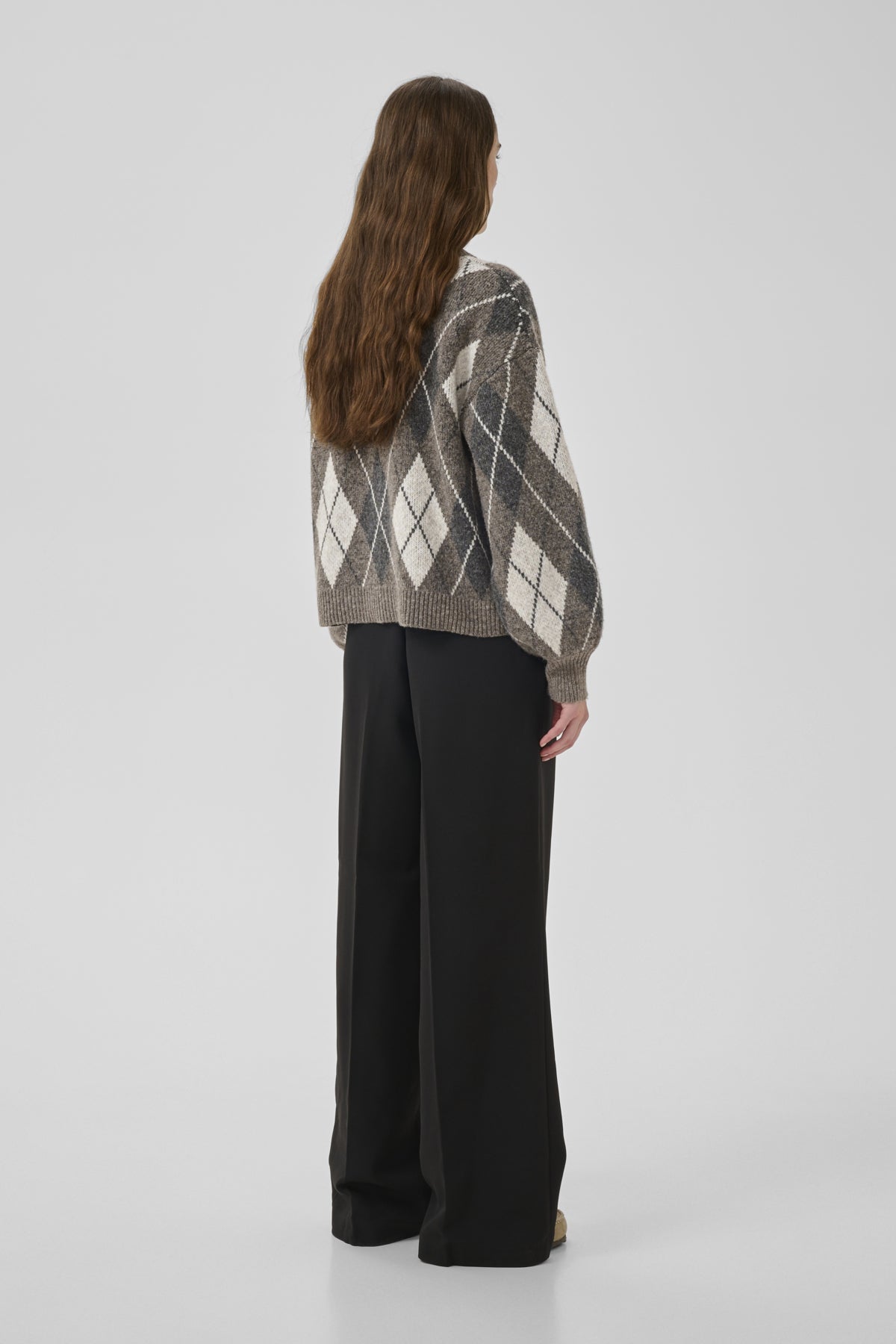 MWPaloma Check Knit Cardigan