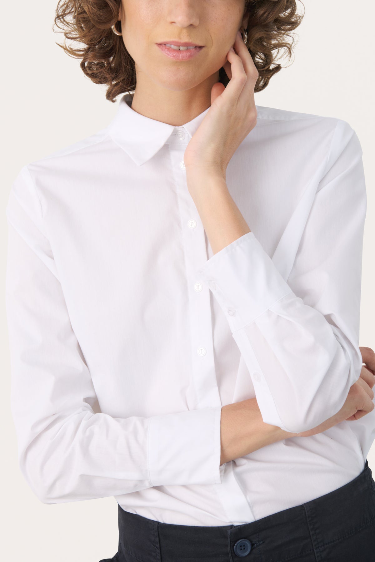 NiminiPW Shirt in Bright White