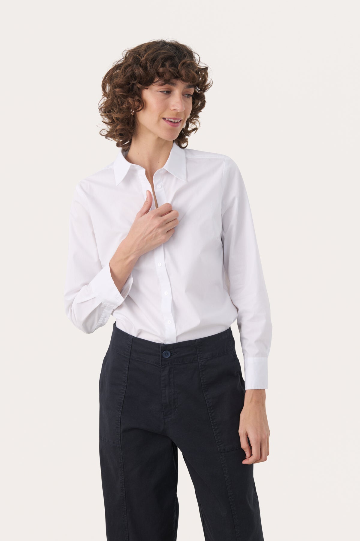 NiminiPW Shirt in Bright White