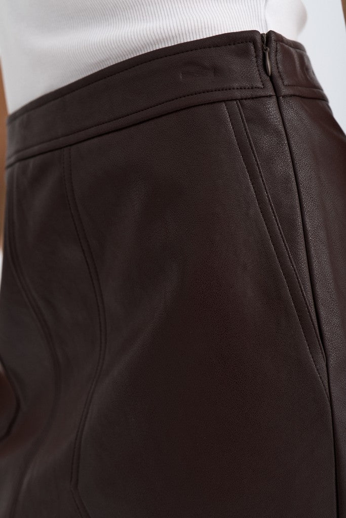 NuCilli PU Mini Skirt