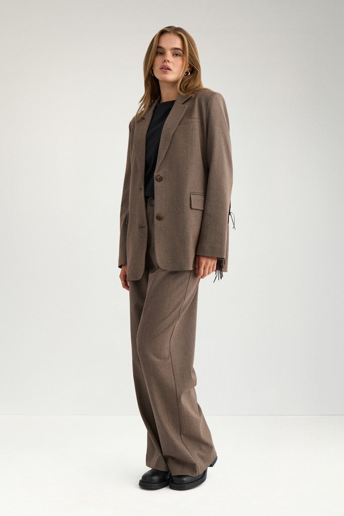 NuLippa Fringe Blazer