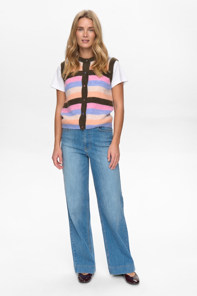 NuRiette Stripy Vest
