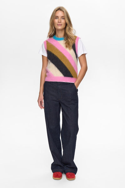 NuSuri Multi Stripe Vest
