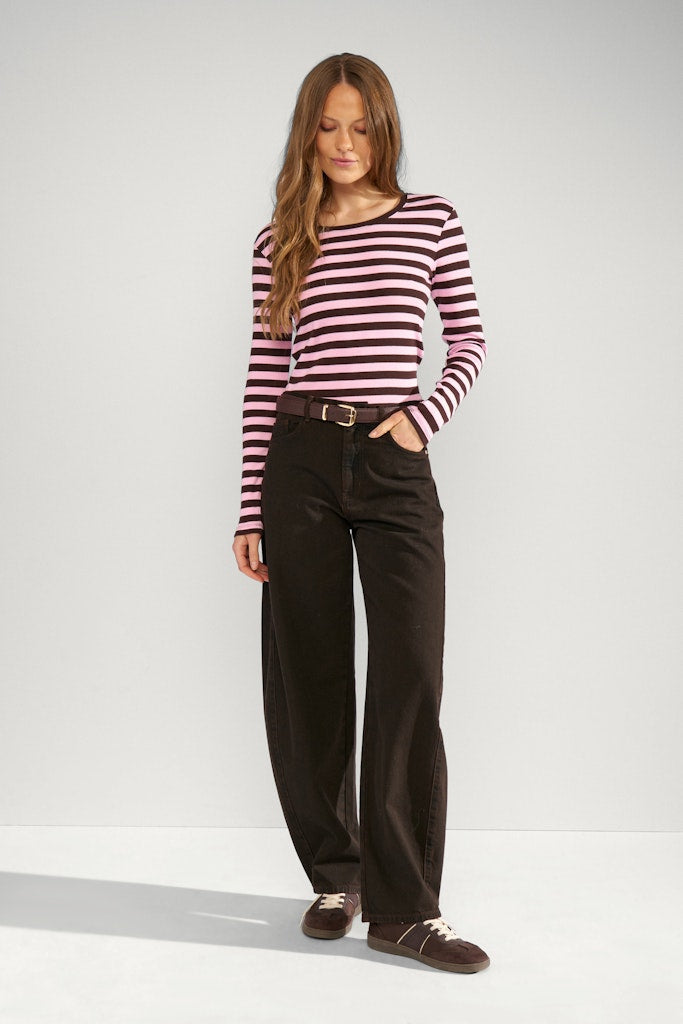 NuMixie long sleeve T-Shirt - GOTS in Bonbon