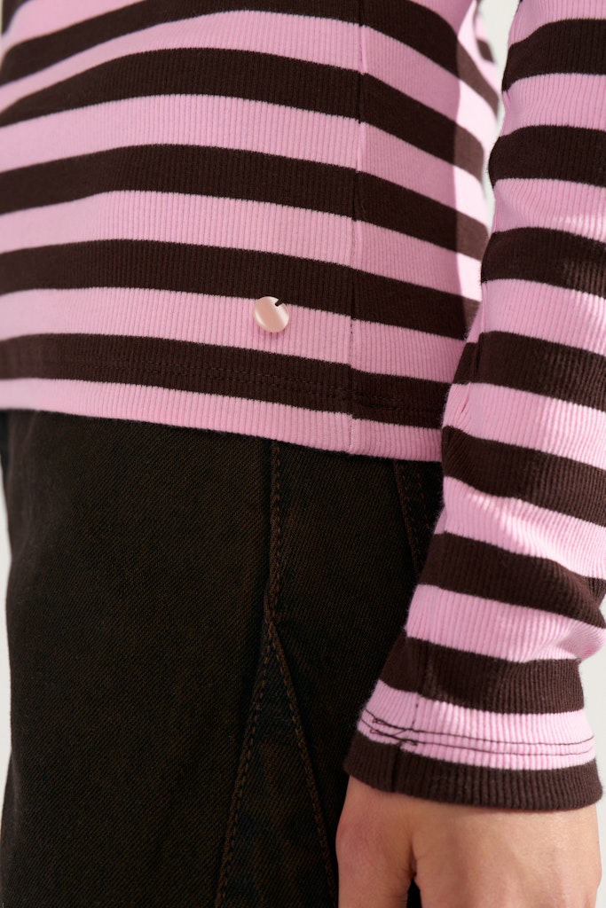 NuMixie long sleeve T-Shirt - GOTS in Bonbon