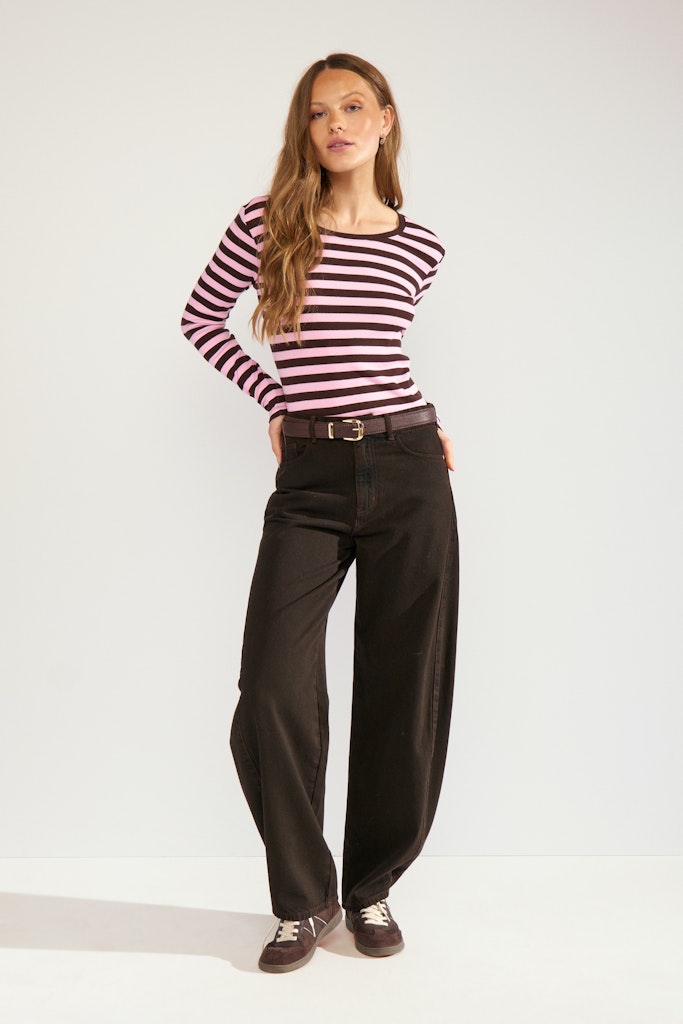 NuMixie long sleeve T-Shirt - GOTS in Bonbon