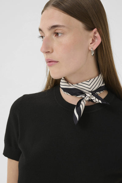 RafiqIW Scarf in Whisper White
