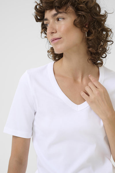 RatansaPW T-Shirt in Bright White