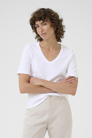 RatansaPW T-Shirt in Bright White