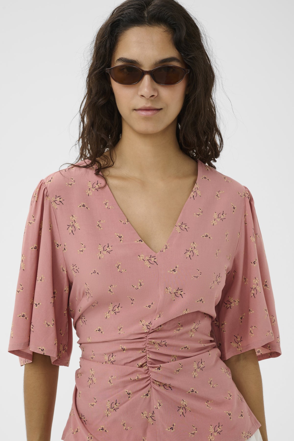 SLArjana Ruching Blouse