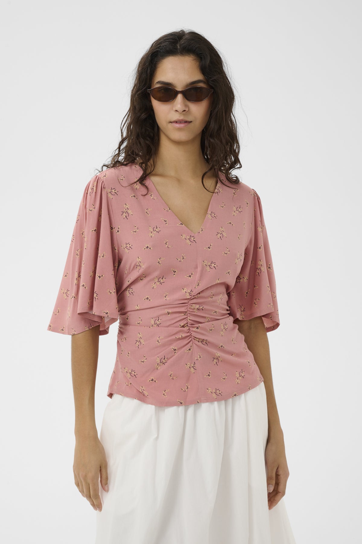 SLArjana Ruching Blouse