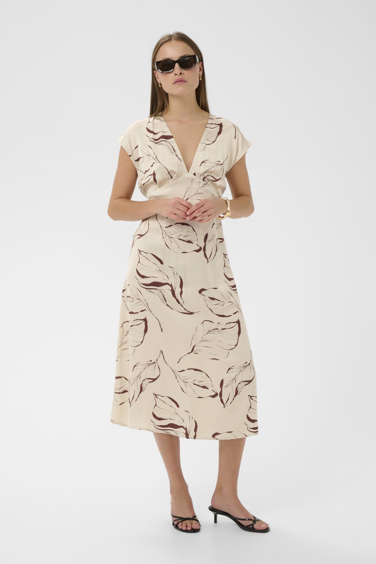 SLClero Midi Printed Dress