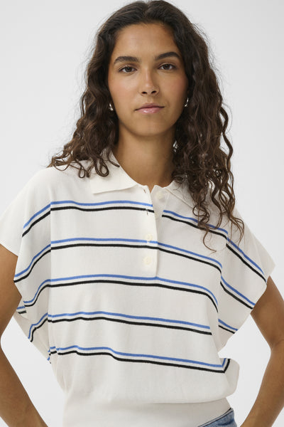 SLElana Striped Polo