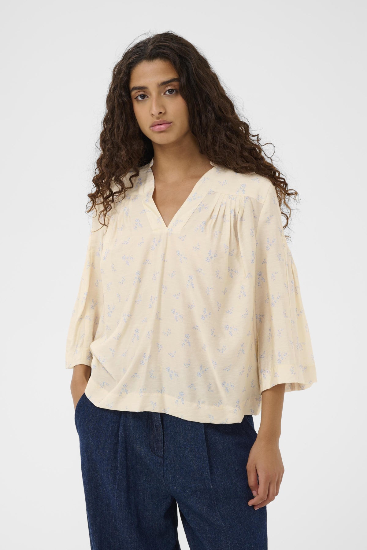 SLEneya Printed Blouse
