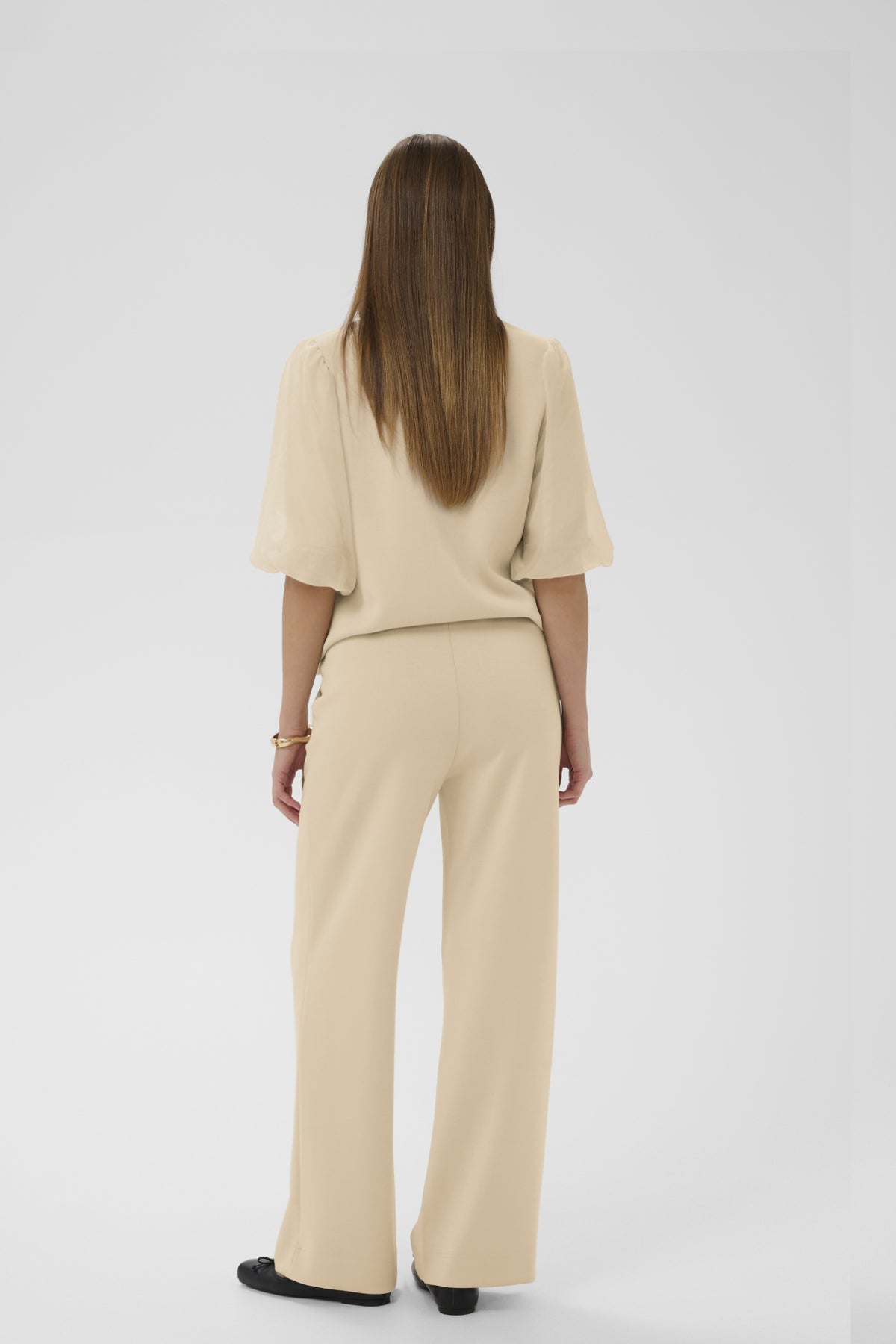 SLMarigold Pants in White Pepper