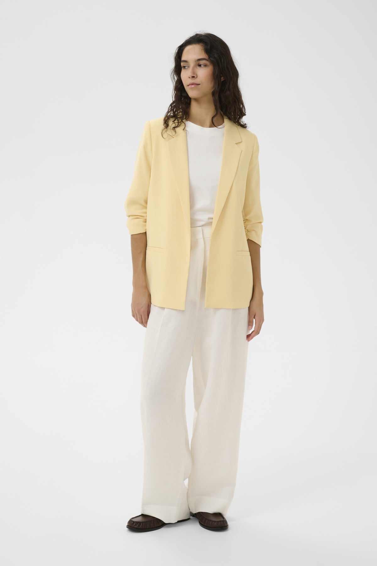 SLShirley Blazer in Reed Yellow