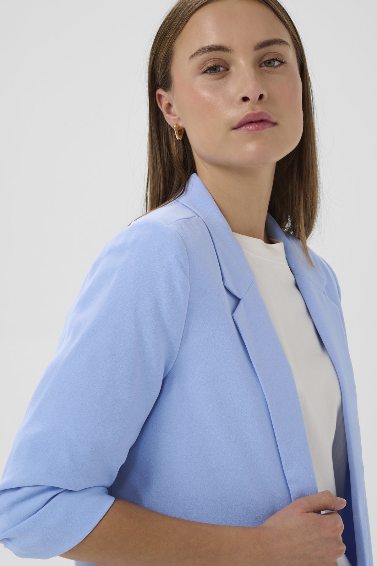 SLShirley Blazer in Hydrangea