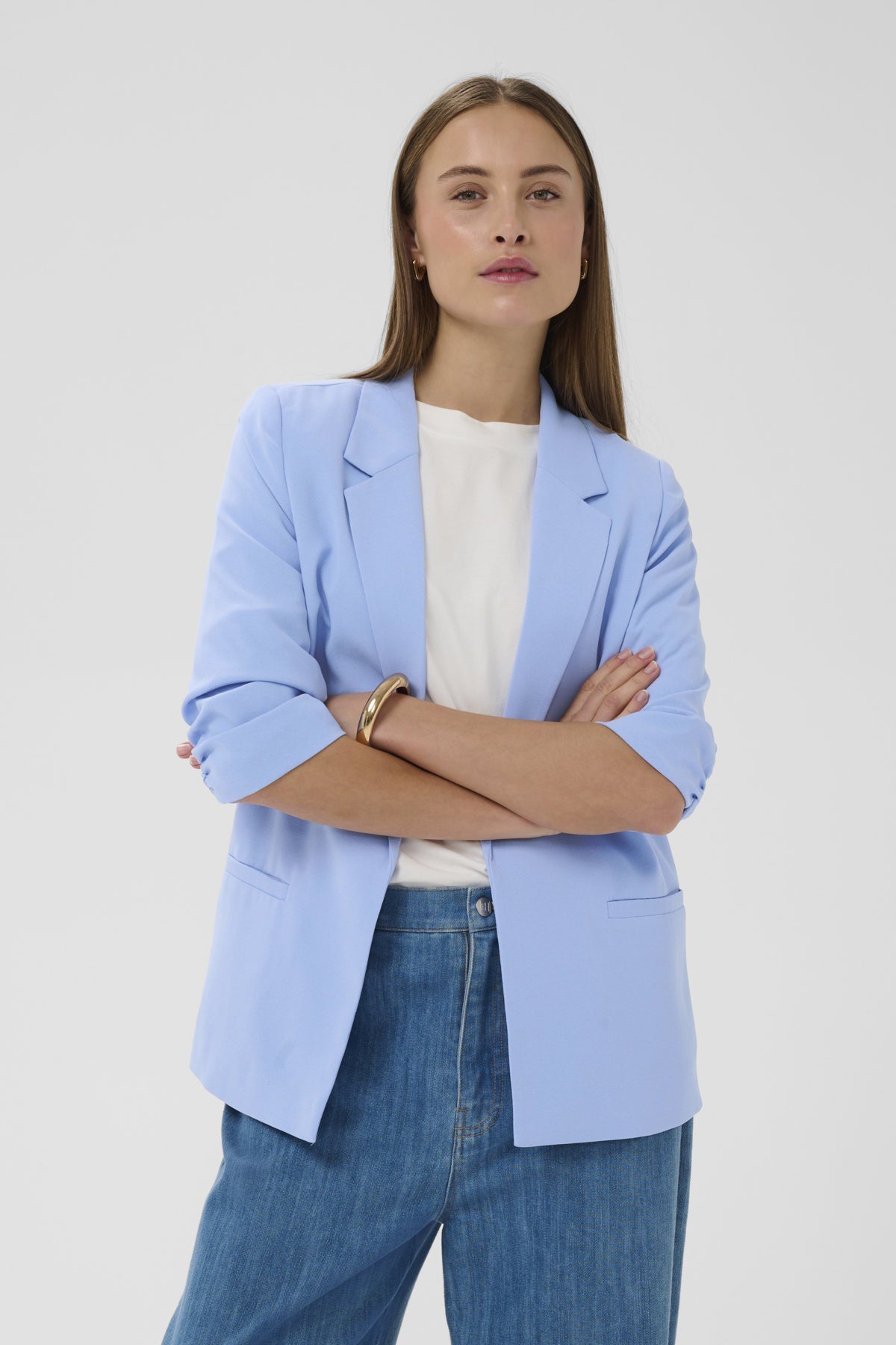SLShirley Blazer in Hydrangea
