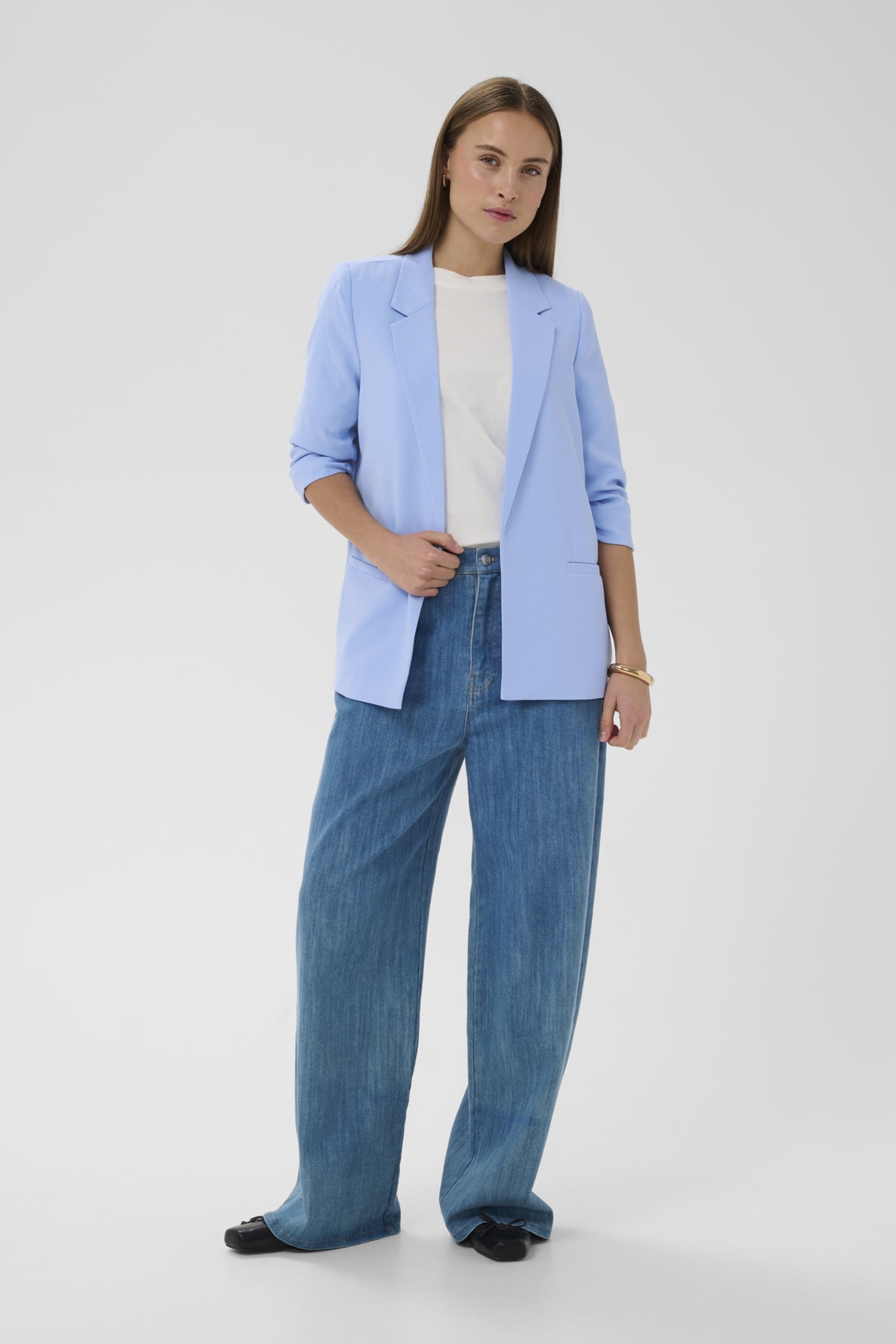 SLShirley Blazer in Hydrangea