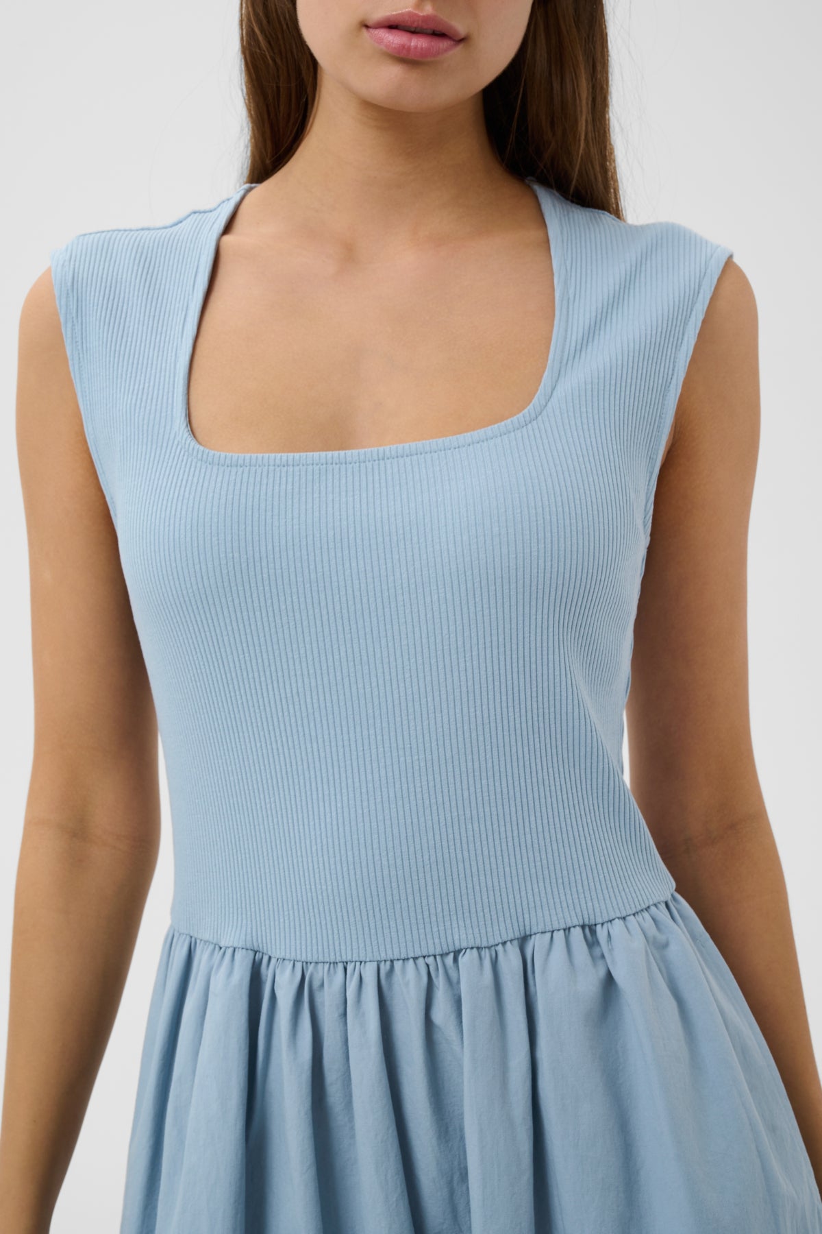 SLSimone Phoebe Dress in Ashley Blue